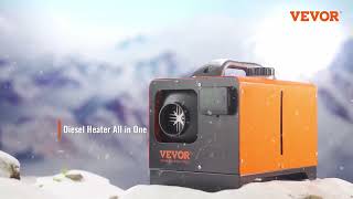 VEVOR Diesel Air Heater 12V 5KW  Stay Warm Anywhere with Easy Install amp Low Energy Use [upl. by Quickman]