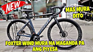 NEW FOXTER WIND ROAD BIKE MURA NA MAGANDA PA ANG PIYESA [upl. by Beckerman509]