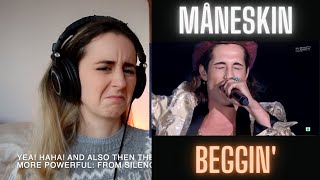 Singer Reacts to Maneskin  Beggin  Maneskin Reaction A DANISH NAME [upl. by Redwine]