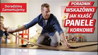 Jak montować Panele Winylowe Korkowe Hydrocork Wskazówki jak łączyć zamki i jak ciąć panele winylow [upl. by Baras34]