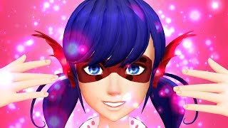 Miraculous Ladybug Marinette mermaid transformation fan animation [upl. by Bronk]