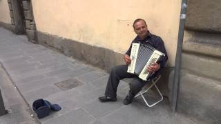 Florence Italy Accordionist [upl. by Safir]