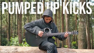 Pumped Up Kicks  Foster The People  Fingerstyle Guitar Cover [upl. by Yeslehc151]