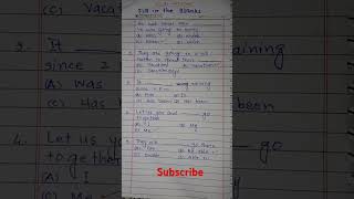 Fill in the blanks educational english education shorts [upl. by Eyt545]