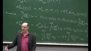 Thermodynamik II Vorlesung 7  Gefrierpunktserniedrigung und Osmose  Prof Hubert Motschmann [upl. by Eldnar]