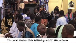 Zikroulah Modou Aida Fall Ndogou 2021 Keur Khalif Générale Des Baye Fall [upl. by Yrrap]