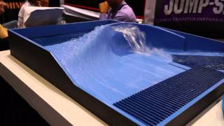 Pacific Surf Designs New Surf Wave Machine Iaapa Attractions Convention [upl. by Novit]