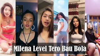 Milena Level Tero Bau Bola A  Tiktok Compilation Video  G BoB [upl. by Nyrahs378]