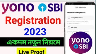 YONO SBI Registration 2023  Yono Sbi Account Kivabe Khulbo [upl. by Wolpert]