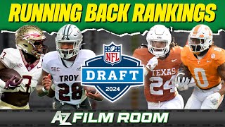 Ranking Every RB in the 2024 NFL Draft Class [upl. by Retse]