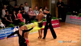 Miha Vodicar  Nadiya Bychkova GOC Stuttgart 2012 WDSF Grand Slam latin 3 round  paso doble [upl. by Yovonnda]