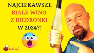 BIAŁE WINO Z BIEDRONKI KTÓREGO TRZEBA SPRÓBOWAĆ Australijski mix GewurztraminerRiesling 2024 [upl. by Llednol]