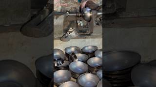 how to make a large cooking Iron bowl shortvideo xmakingshorts [upl. by Akinhoj891]