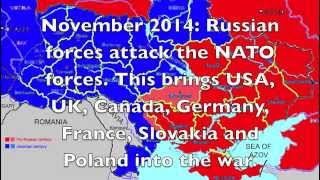 RussiaUkraine war 20142016 simulation [upl. by Marcille]