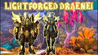 LIGHTFORGED DRAENEI  REQUIREMENTS  SCENARIO  NEW MOUNTS amp CUSTOMIZATION [upl. by Frech598]