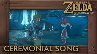 Zelda Breath of the Wild  The Ceremonial Song Shrine Quest [upl. by Airamalegna23]