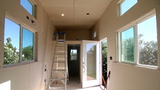 Drywall In The Tiny House [upl. by Dincolo]