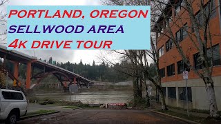 Sellwood  Portland Oregon  4k Drive Tour  Dashcam [upl. by Reed666]