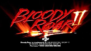 Bloody Roar II  Arcade  PS1 Gameplay [upl. by Lambart]