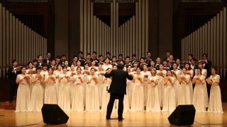 John Rutter  MAGNIFICAT  Fecit Potentiam  Westminster Choir [upl. by Anyt451]