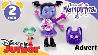 Disney Junior Unboxing  Play With Vampirina and Friends  Vampirina  Disney Junior UK AD [upl. by Delora]