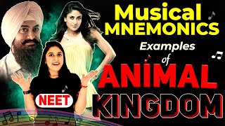 🔥Tricks for Animal Kingdom Examples🔥 Easiest MnemonicsAnimal Kingdom Examples  NEET  Meenakshi [upl. by Annitsirhc]