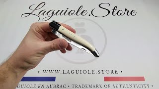 Laguiole Knife Mammoth Ivory Handle [upl. by Busby783]