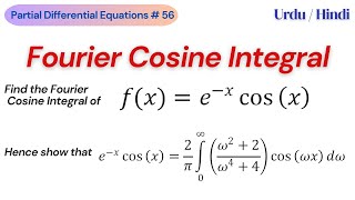 Understanding Fourier Cosine Integral with Examples and Solutions [upl. by Jamieson]