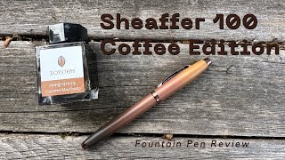 Sheaffer 100 Coffee Edition Fountain Pen [upl. by Howund248]