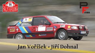 Jan Voříšek  Jiří Dohnal  Peugeot 309  XIV Rallye Berounka Revival 2024 [upl. by Jud389]