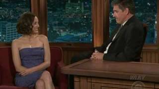 Marion Cotillard on Craig Ferguson 20090622 HQ [upl. by Ragan]