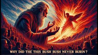 WHY DID THIS BUSH NEVER BURN  How the burning bush transformed Moses into a leader [upl. by Sadonia]