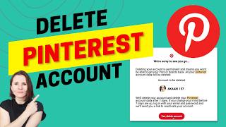 Delete Your Pinterest Account Permanently [upl. by Cynarra]