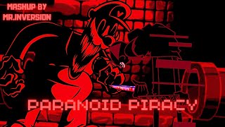 Fnf Mashup Paranoid Piracy  Paranoia x Piracy Mr Virtual vs Paldo [upl. by Meid]