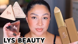 LYS BEAUTY TRIPLE FIX FOUNDATION STICK amp LOOSE POWDER DEMO amp WEAR TEST [upl. by Ytok]