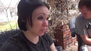 HOW TO BREAK A WICKER CHAIR  LEAHMOUSE VLOG [upl. by Arted]