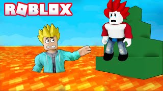 FLOOR IS FULL OF LAVA 🔥🔥 Lava Game In Roblox  Motu Aur Khaleel Gameplay [upl. by Itak]