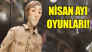 NİSAN AYINDA ÇIKACAK 12 OYUN [upl. by Ayotol]