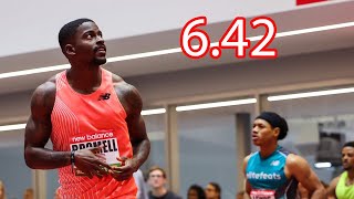 Trayvon Bromell Top Ten ALLTIME 642 60m [upl. by Carmelita910]