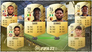 FIFA 22  OVERPOWERED PREMIER LEAGUE STARTER DUOS 🤝 FIFA 22 ULTIMATE TEAM [upl. by Sutsugua212]