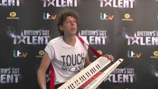 Britains Got Talent 2013 Maarty Broekman interview [upl. by Elimac]