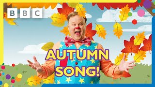 Mr Tumbles Autumn Song  Golden Golden  Mr Tumble and Friends [upl. by Kenward]