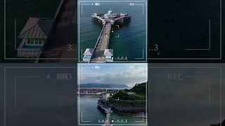 Llandudno pier llandudno aerialphotography drone placestovisit llandudnopier [upl. by Sylvan]