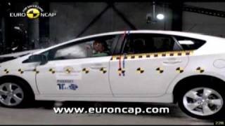 Euro NCAP Crash Test Toyota Prius Overall 2009 [upl. by Dewain]