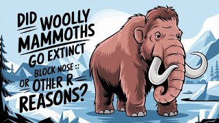 Did WOOLLY Mammoth go EXTINCT because of BLOCK NOSE [upl. by Nosnar]