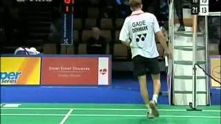 denmark open super series 2008 Peter Hoeg Gade 7 vs Joachim Persson Denmark Open Super Series 2008 Final2 [upl. by Juliana]