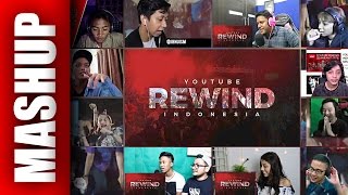 Youtube Rewind INDONESIA 2016 Reactions Mashup [upl. by Wiltsey662]