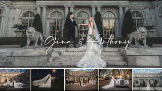 A Fairy tale Rosecliff Mansion Wedding Video  Gina  Anthony  Newport Rhode Island Videographer [upl. by Ibocaj]