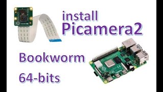 Raspberry BookWorm  install picamera2 2024 [upl. by Raynata]