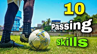 10 Best Football Passing Skills to Learn [upl. by Isabelita]